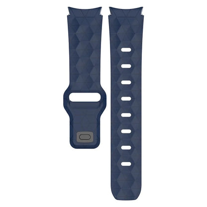 For Samsung Galaxy Watch FE 40mm / Watch6 / Watch6 Classic / Watch 5 / Watch 5 Pro Silicone Watch Band Football Pattern