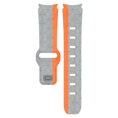 For Samsung Galaxy Watch FE 40mm / Watch6 / Watch6 Classic / Watch 5 / Watch 5 Pro Silicone Watch Band Football Pattern
