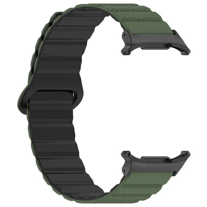 For Samsung Galaxy Watch Ultra 47mm Magnetic Silicone Watch Band Replacement Strap