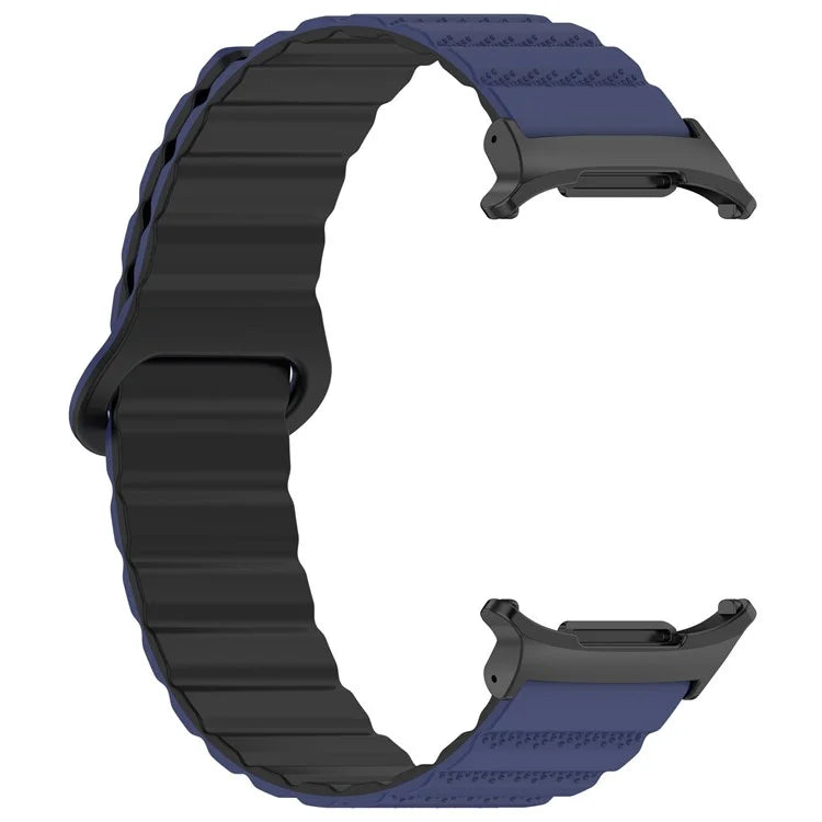 For Samsung Galaxy Watch Ultra 47mm Magnetic Silicone Watch Band Replacement Strap