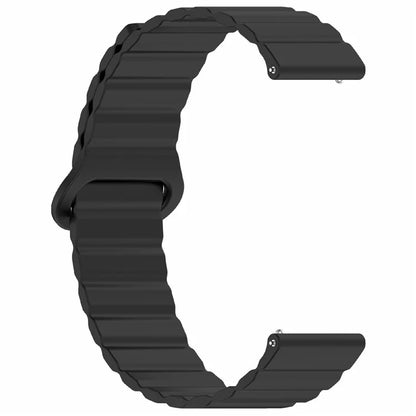 For Garmin Vivoactive 5 Magnetic Silicone Watch Band 20mm Adjustable Replacement Strap