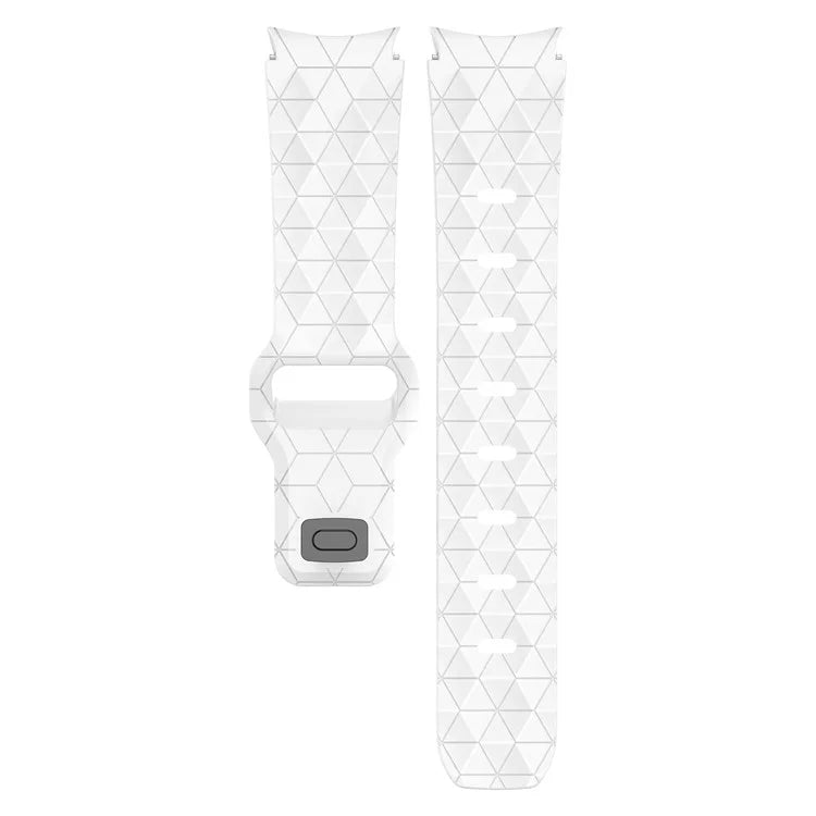 For Samsung Galaxy Watch FE / 7 / 6 / 5 / 4 Watch Band Football Pattern Replacement Silicone Strap