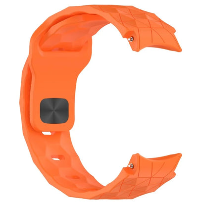 For Samsung Galaxy Watch FE / 7 / 6 / 5 / 4 Watch Band Football Pattern Replacement Silicone Strap