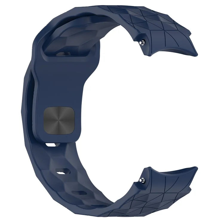 For Samsung Galaxy Watch FE / 7 / 6 / 5 / 4 Watch Band Football Pattern Replacement Silicone Strap