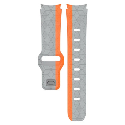 For Samsung Galaxy Watch FE / 7 / 6 / 5 / 4 Watch Band Football Pattern Replacement Silicone Strap