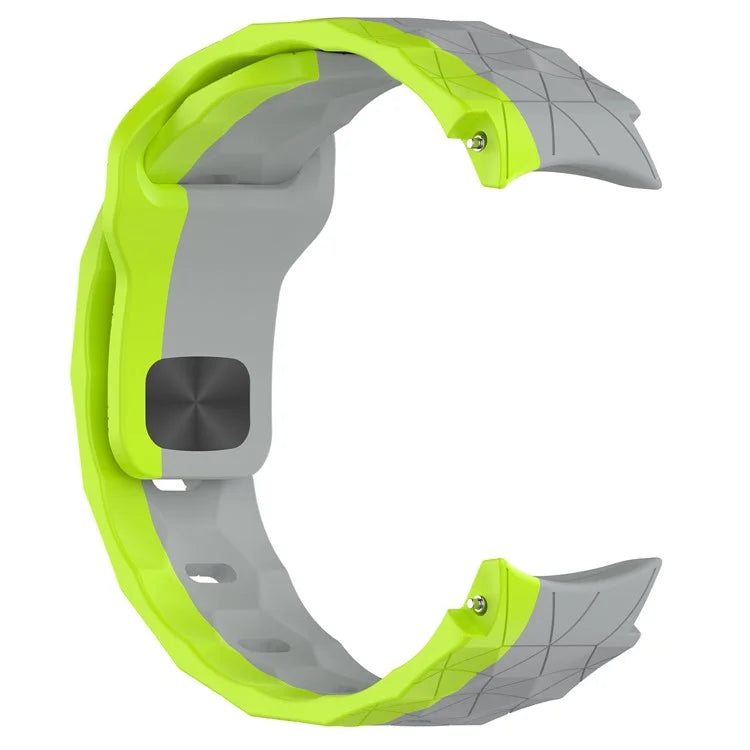 For Samsung Galaxy Watch FE / 7 / 6 / 5 / 4 Watch Band Football Pattern Replacement Silicone Strap