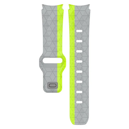 For Samsung Galaxy Watch FE / 7 / 6 / 5 / 4 Watch Band Football Pattern Replacement Silicone Strap