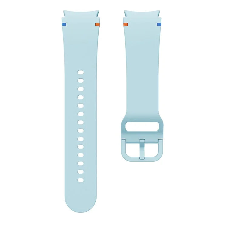 For Samsung Galaxy Watch FE / 7 / 6 / 5 / 4 Stitching Line Decor Watch Band Replacement Silicone Strap