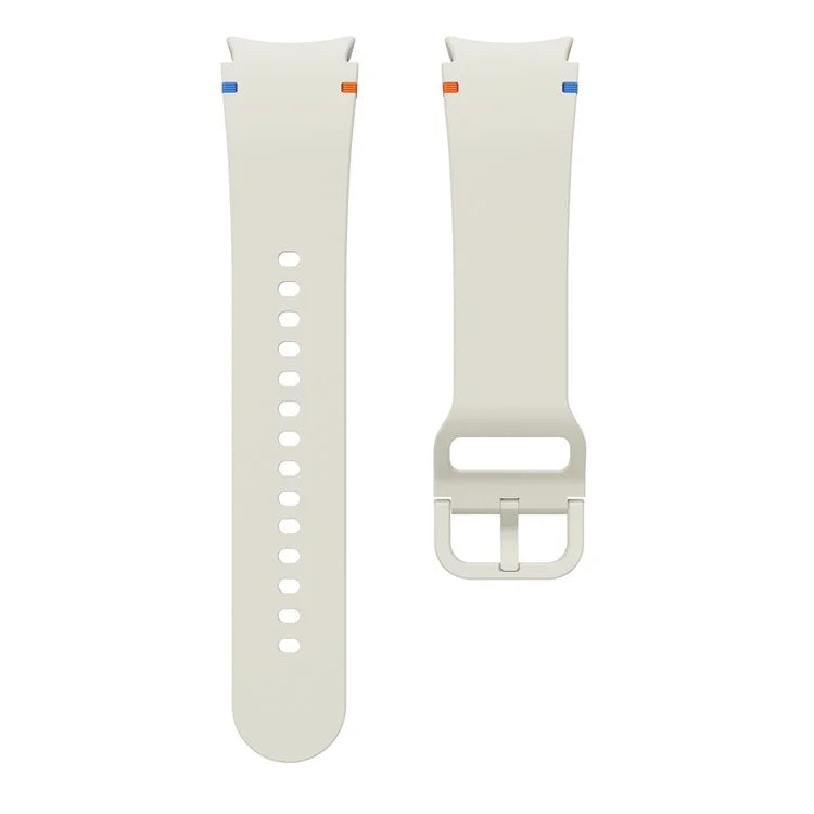 For Samsung Galaxy Watch FE / 7 / 6 / 5 / 4 Stitching Line Decor Watch Band Replacement Silicone Strap