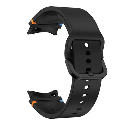 For Samsung Galaxy Watch FE / 7 / 6 / 5 / 4 Stitching Line Decor Watch Band Replacement Silicone Strap