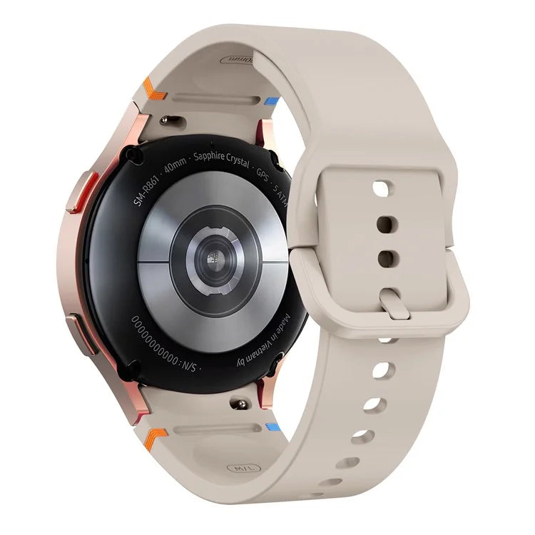 For Samsung Galaxy Watch FE / 7 / 6 / 5 / 4 Stitching Line Decor Watch Band Replacement Silicone Strap