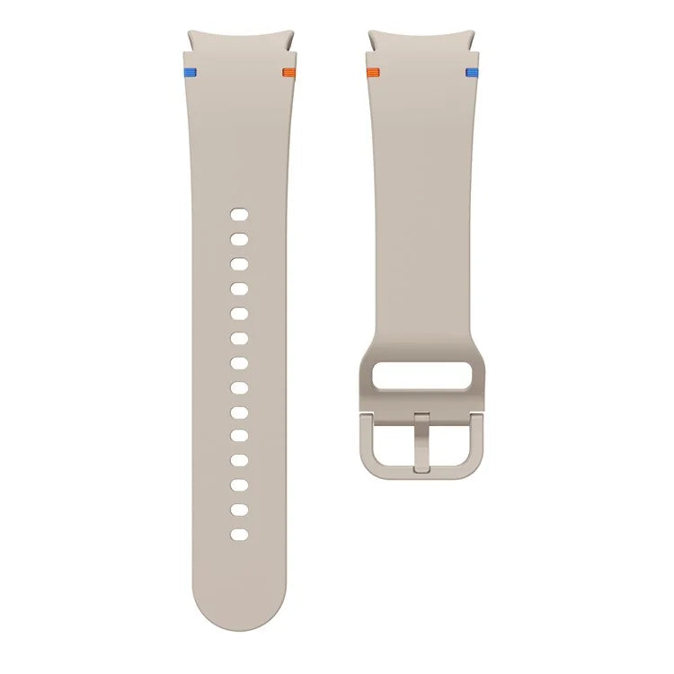 For Samsung Galaxy Watch FE / 7 / 6 / 5 / 4 Stitching Line Decor Watch Band Replacement Silicone Strap