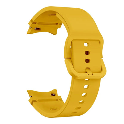 For Samsung Galaxy Watch FE / 7 / 6 / 5 / 4 Stitching Line Decor Watch Band Replacement Silicone Strap
