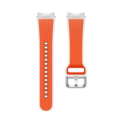 For Samsung Galaxy Watch FE / 7 / 6 / 5 / 4 Transparent Design Watch Band Adjustable Silicone Strap