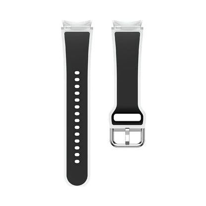 For Samsung Galaxy Watch FE / 7 / 6 / 5 / 4 Transparent Design Watch Band Adjustable Silicone Strap
