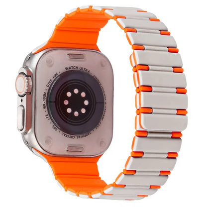 For Apple Watch 10 46mm / Ultra 2 / Ultra 49mm / 9 8 7 45mm / SE (2023) SE (2022) SE 6 5 4 44mm / 3 2 1 42mm Magnetic Smartwatch Band