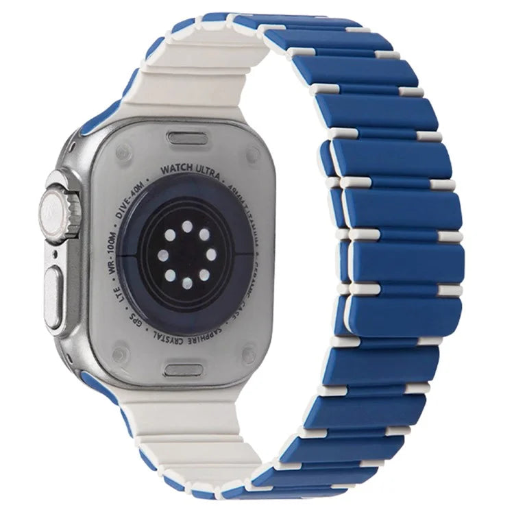 For Apple Watch 10 46mm / Ultra 2 / Ultra 49mm / 9 8 7 45mm / SE (2023) SE (2022) SE 6 5 4 44mm / 3 2 1 42mm Magnetic Smartwatch Band