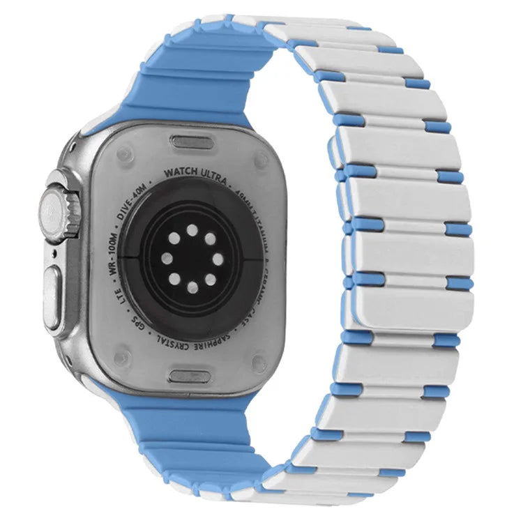 For Apple Watch 10 46mm / Ultra 2 / Ultra 49mm / 9 8 7 45mm / SE (2023) SE (2022) SE 6 5 4 44mm / 3 2 1 42mm Magnetic Smartwatch Band