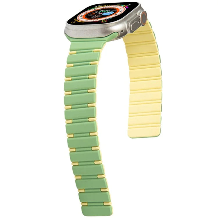 For Apple Watch 10 46mm / Ultra 2 / Ultra 49mm / 9 8 7 45mm / SE (2023) SE (2022) SE 6 5 4 44mm / 3 2 1 42mm Magnetic Smartwatch Band