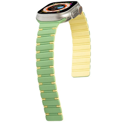 For Apple Watch 10 46mm / Ultra 2 / Ultra 49mm / 9 8 7 45mm / SE (2023) SE (2022) SE 6 5 4 44mm / 3 2 1 42mm Magnetic Smartwatch Band