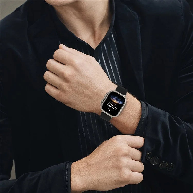 For Apple Watch 10 46mm / Ultra 2 / Ultra 49mm / 9 8 7 45mm / SE (2023) SE (2022) SE 6 5 4 44mm / 3 2 1 42mm Genuine Leather Watch Band