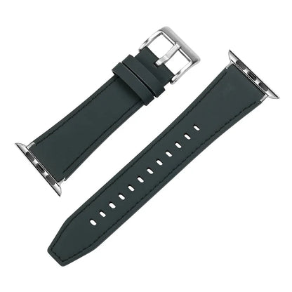 For Apple Watch 10 46mm / Ultra 2 / Ultra 49mm / 9 8 7 45mm / SE (2023) SE (2022) SE 6 5 4 44mm / 3 2 1 42mm Genuine Leather Watch Band