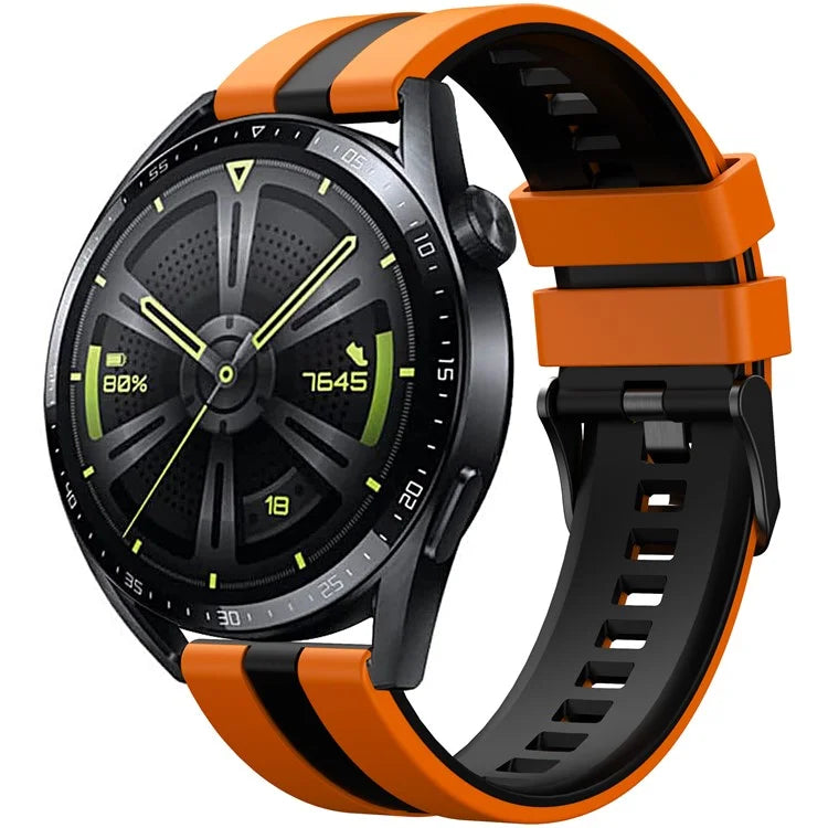 For Huawei Watch 4 / 4 Pro / GT 4 46mm Replacement Strap 22mm Universal Silicone Watch Band