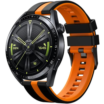 For Huawei Watch 4 / 4 Pro / GT 4 46mm Replacement Strap 22mm Universal Silicone Watch Band