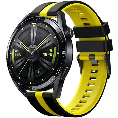 For Huawei Watch 4 / 4 Pro / GT 4 46mm Replacement Strap 22mm Universal Silicone Watch Band