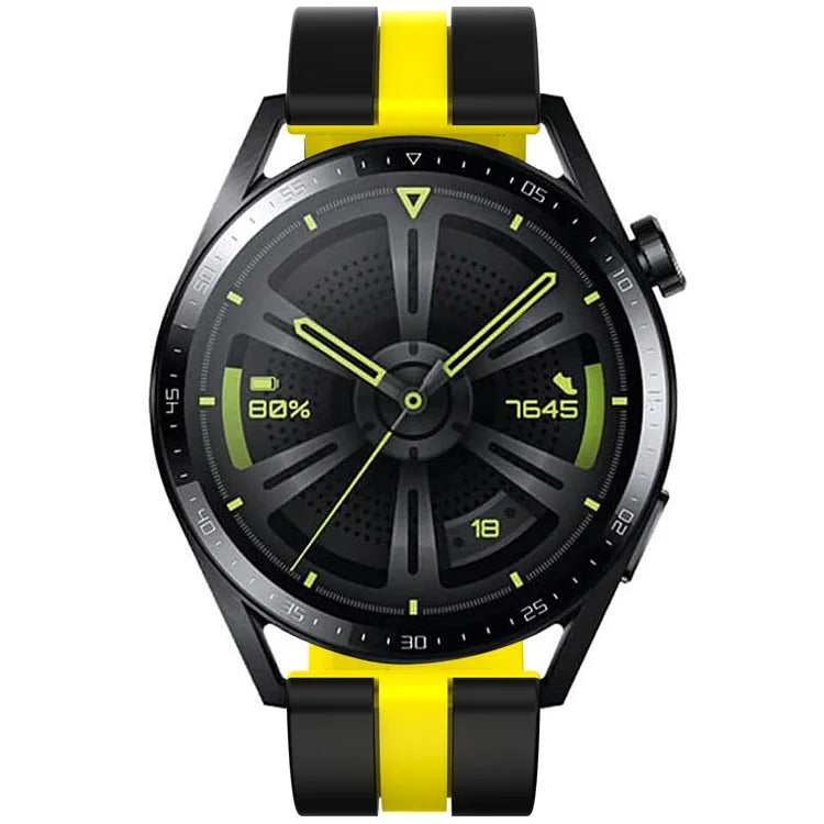 For Huawei Watch 4 / 4 Pro / GT 4 46mm Replacement Strap 22mm Universal Silicone Watch Band