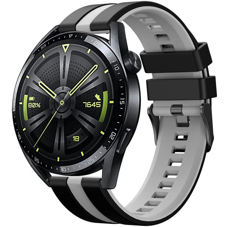 For Huawei Watch 4 / 4 Pro / GT 4 46mm Replacement Strap 22mm Universal Silicone Watch Band