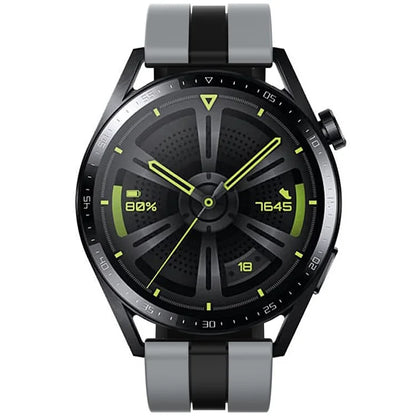 For Huawei Watch GT 3 42mm / GT 3 Pro 43mm Universal 20mm Smartwatch Strap Silicone Wrist Band