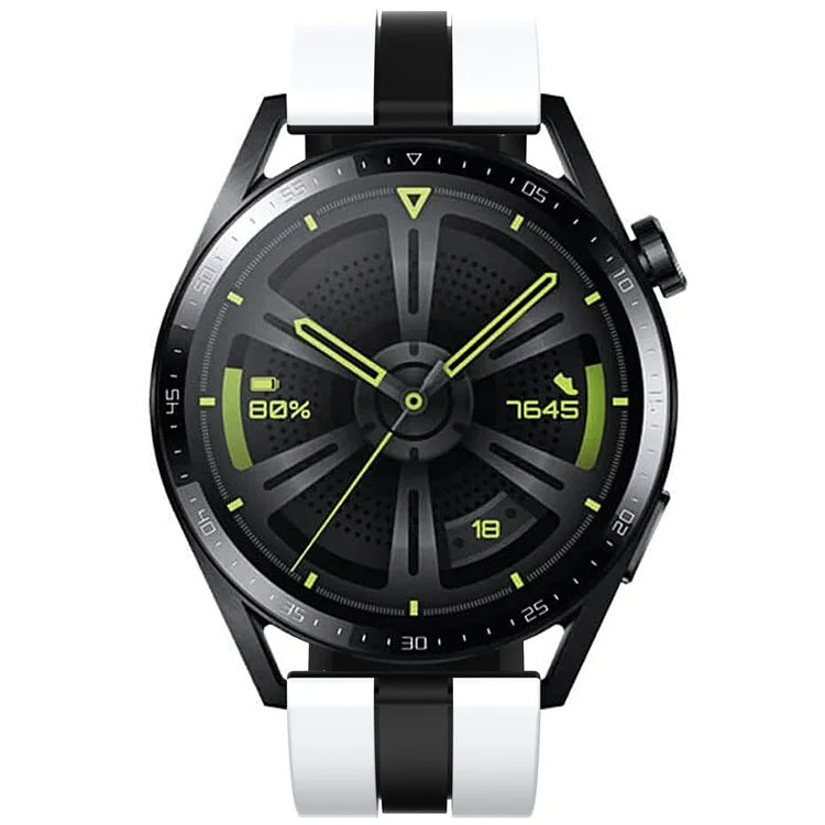 For Huawei Watch GT 3 42mm / GT 3 Pro 43mm Universal 20mm Smartwatch Strap Silicone Wrist Band