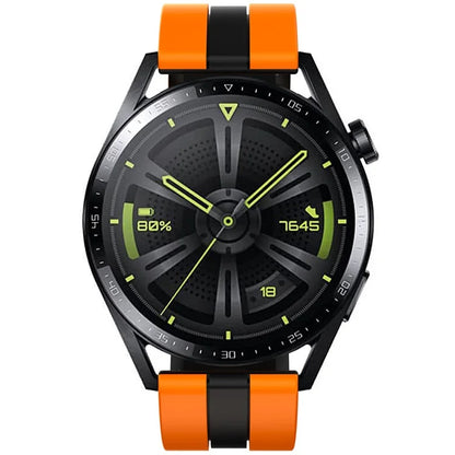 For Huawei Watch GT 3 42mm / GT 3 Pro 43mm Universal 20mm Smartwatch Strap Silicone Wrist Band