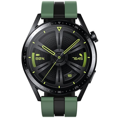 For Huawei Watch GT 3 42mm / GT 3 Pro 43mm Universal 20mm Smartwatch Strap Silicone Wrist Band