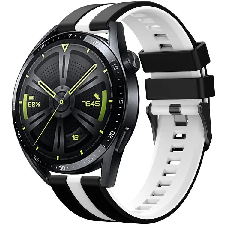 For Huawei Watch GT 3 42mm / GT 3 Pro 43mm Universal 20mm Smartwatch Strap Silicone Wrist Band