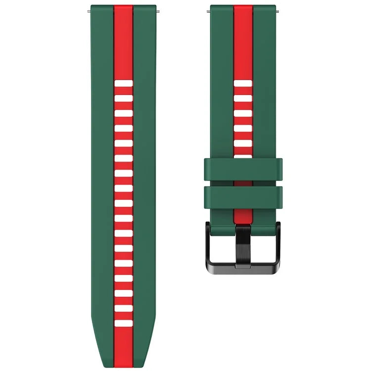 For Huawei Watch GT 3 42mm / GT 3 Pro 43mm Universal 20mm Smartwatch Strap Silicone Wrist Band