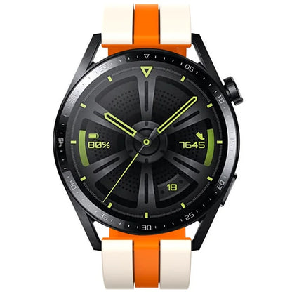 For Huawei Watch GT 3 42mm / GT 3 Pro 43mm Universal 20mm Smartwatch Strap Silicone Wrist Band