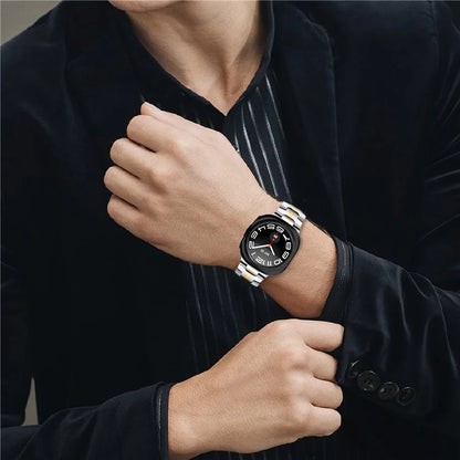 For Samsung Galaxy Watch Ultra 47mm Watch Bracelet Stainless Steel Watch Band