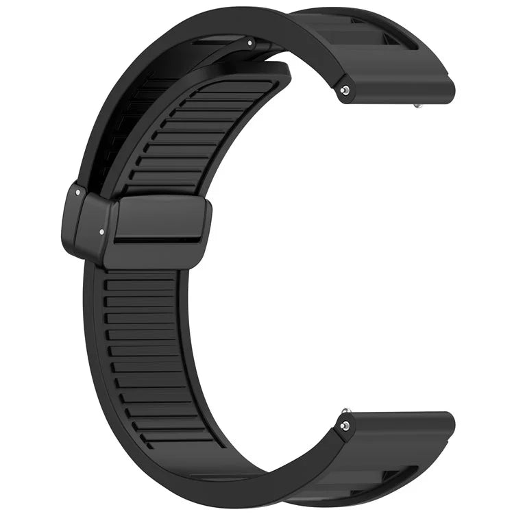 For Huawei Watch 4 / Watch 4 Pro / Watch GT 4 46mm Magnetic Watch Band 22mm Width Silicone Strap Quick Release