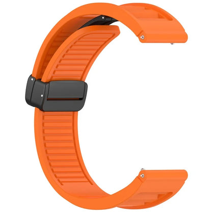 For Huawei Watch 4 / Watch 4 Pro / Watch GT 4 46mm Magnetic Watch Band 22mm Width Silicone Strap Quick Release