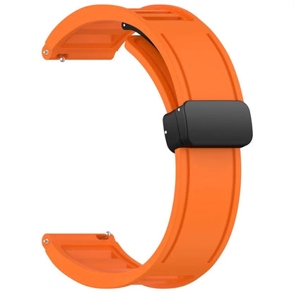 For Huawei Watch 4 / Watch 4 Pro / Watch GT 4 46mm Magnetic Watch Band 22mm Width Silicone Strap Quick Release