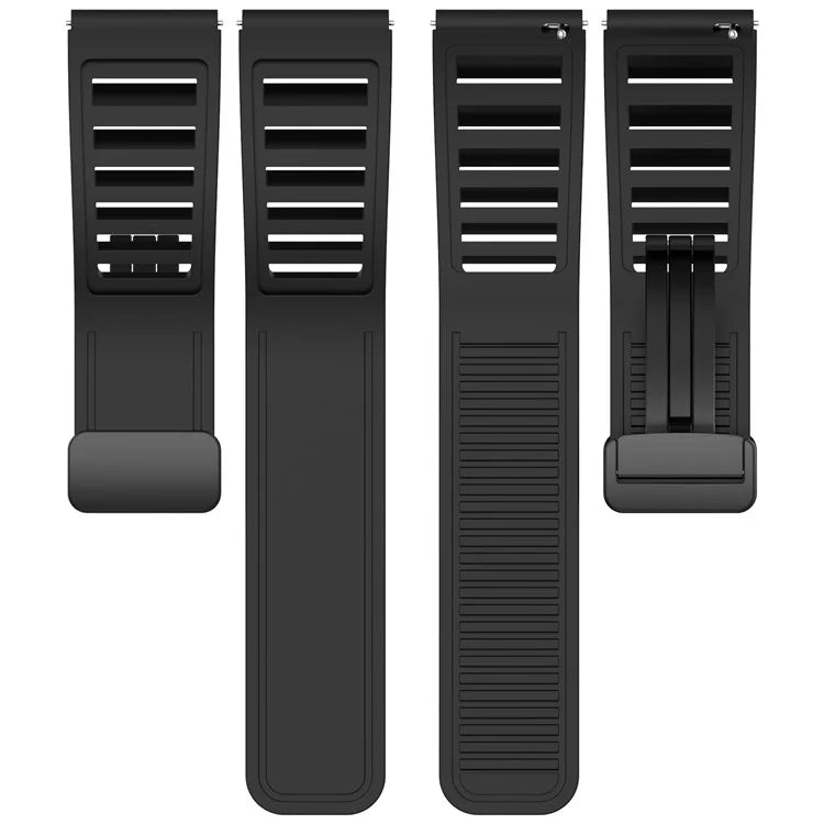 For Huawei Watch 4 / Watch 4 Pro / Watch GT 4 46mm Magnetic Watch Band 22mm Width Silicone Strap Quick Release