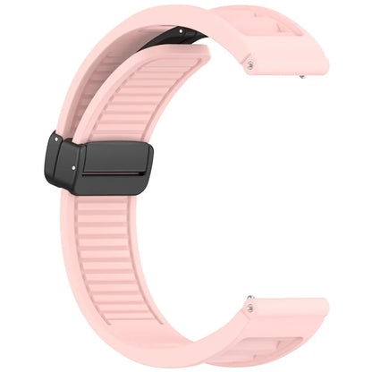 For Huawei Watch 4 / Watch 4 Pro / Watch GT 4 46mm Magnetic Watch Band 22mm Width Silicone Strap Quick Release