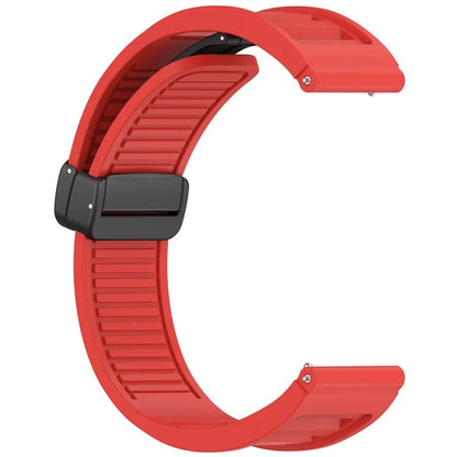 For Huawei Watch 4 / Watch 4 Pro / Watch GT 4 46mm Magnetic Watch Band 22mm Width Silicone Strap Quick Release