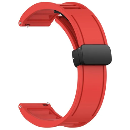 For Huawei Watch 4 / Watch 4 Pro / Watch GT 4 46mm Magnetic Watch Band 22mm Width Silicone Strap Quick Release