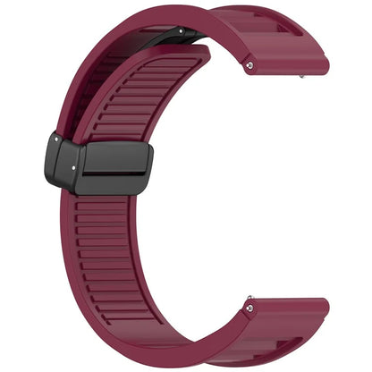 For Huawei Watch 4 / Watch 4 Pro / Watch GT 4 46mm Magnetic Watch Band 22mm Width Silicone Strap Quick Release