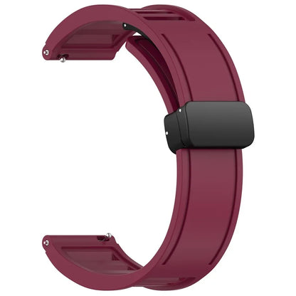 For Huawei Watch 4 / Watch 4 Pro / Watch GT 4 46mm Magnetic Watch Band 22mm Width Silicone Strap Quick Release