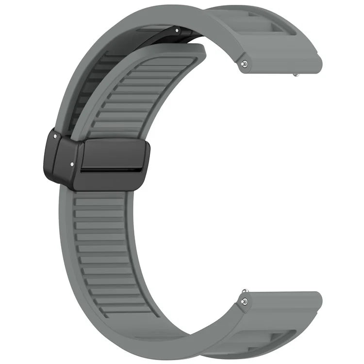 For Huawei Watch 4 / Watch 4 Pro / Watch GT 4 46mm Magnetic Watch Band 22mm Width Silicone Strap Quick Release