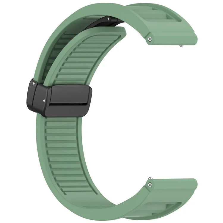 For Huawei Watch 4 / Watch 4 Pro / Watch GT 4 46mm Magnetic Watch Band 22mm Width Silicone Strap Quick Release